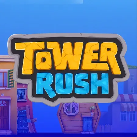 Tower Rush game tile as it appears in a casino lobby