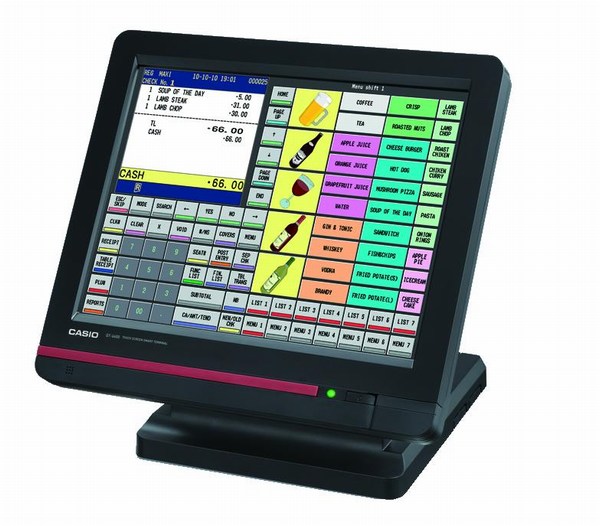 Máy tính tiền cảm ứng Casio QT 6600
