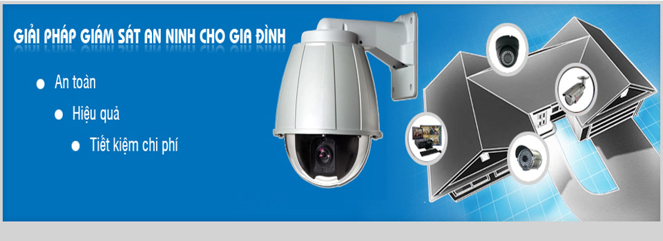 Giải pháp giám sát an ninh cho gia đình bằng camera